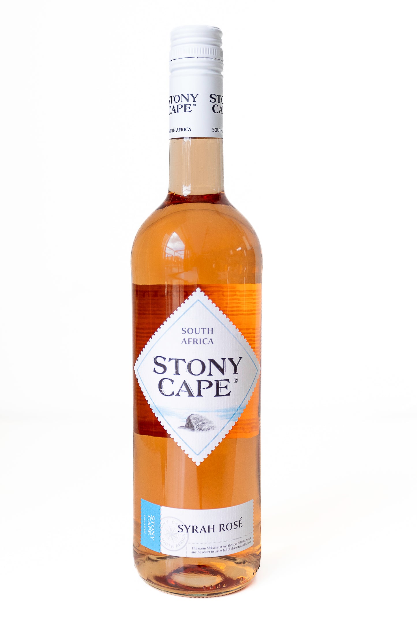 Geschenkpakket Boeket Flower Lady* + Rosé wijn Syrah (Zuid Afrika)