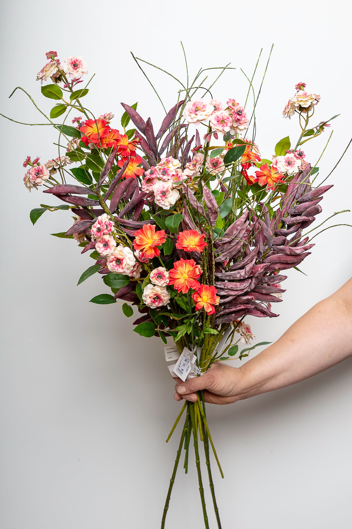 Zijden bloemen 'Joyful Garden'