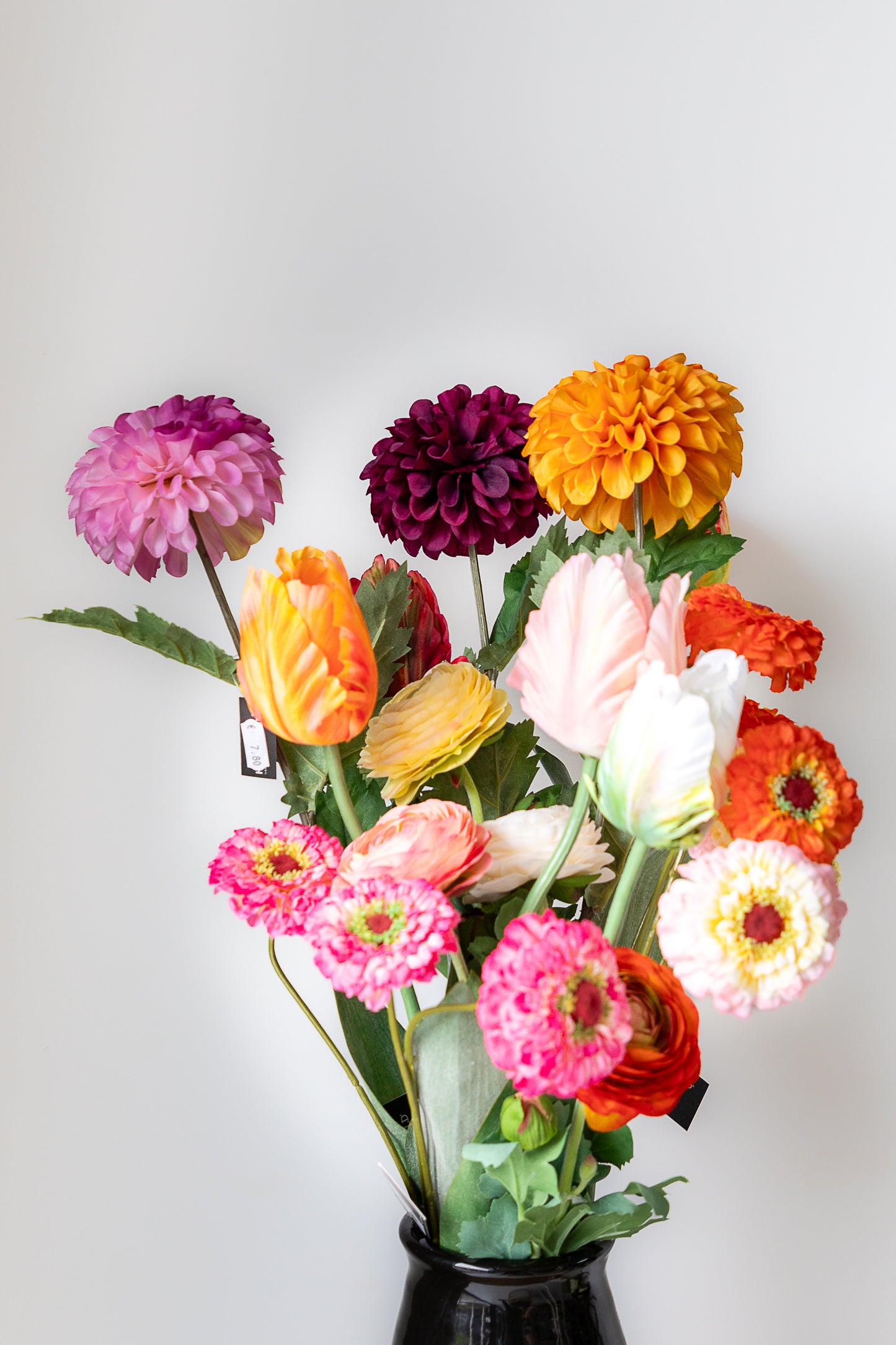 Zijden dahlia