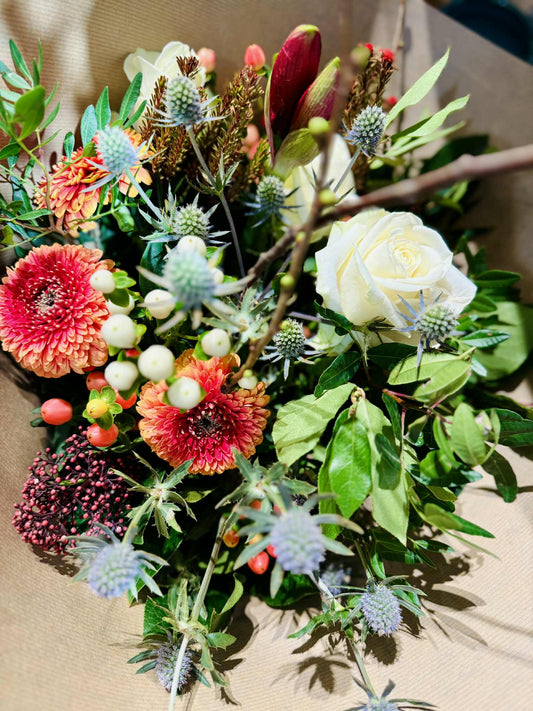 Boeket 'Zonnig Wild'