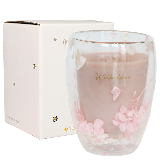 Geurkaars - My Flame - Glas - With Love*